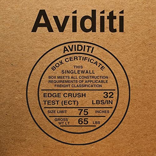 AVIDITI Mailing Tubes with Caps, 4"L x 30"W, 12-Pack | Cardboard Tube Mailer for Poster Box, Blueprint, Teachers, Artwork, Long Art Holder 4x30