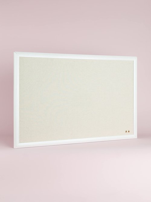 U Brands Cork Linen Bulletin Board, 20 x 30 Inches, White Wood Frame (2074U00-01) & Magnetic Dry Erase Board, 20 x 30 Inches, White Wood Frame (2071U00-01)