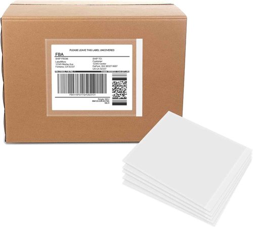 Tapsin Packing List Pouches 4.5'' X 5.5'', Shipping Label Sleeves, Packing Slip Envelopes, Clear Adhesive Top Loading Packing List (4.5"" X 5.5"")