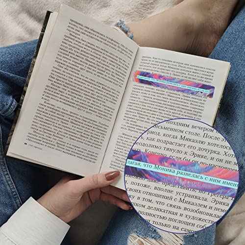 16 Pieces Reading Guide Strips for Kids Dyslexia Tools Reading Rulers for Kids Children Highlighter Trackers Teacher Education Classroom Supplies(Fresh Style)