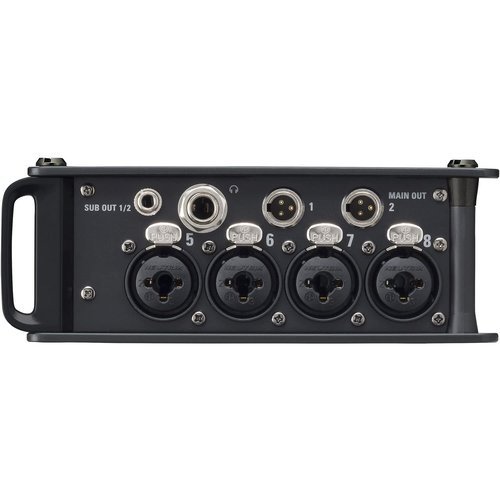 Zoom F8n Pro Multitrack Field Recorder, Gator GU-0806-03-WPDF Titan Bundle