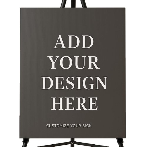 INTELLIMADE Custom Foam Boards – 3/16" Thick Personalized Sign Boards with Your Text, Logo, or Image – Square & Rectangle – 6 Sizes – For Events, Displays, Presentations & More – Made in USA