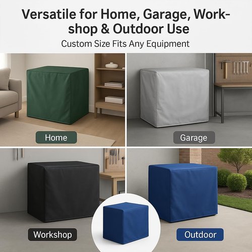 Custom Fit Home Dust Protection Cover - Made-to-Measure Furniture & Equipment Cover with Personalized Text