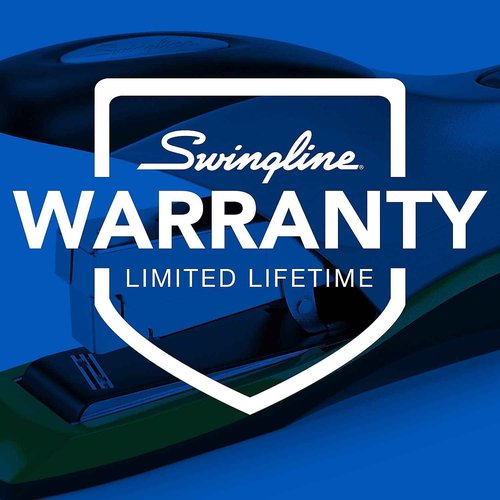 Swingline Stapler, 70 Sheet Capacity, Optima 70, Jam Free, Reduced Effort, Soft Grip, Metal, Silver/Black/Orange (87875)