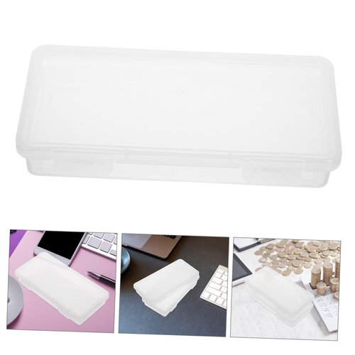 FAVOMOTO 2pcs Multi-functional Cash Organizer with Drawer for and Collectible Paper Sized Desktop Storage for Office Desk Cash Register