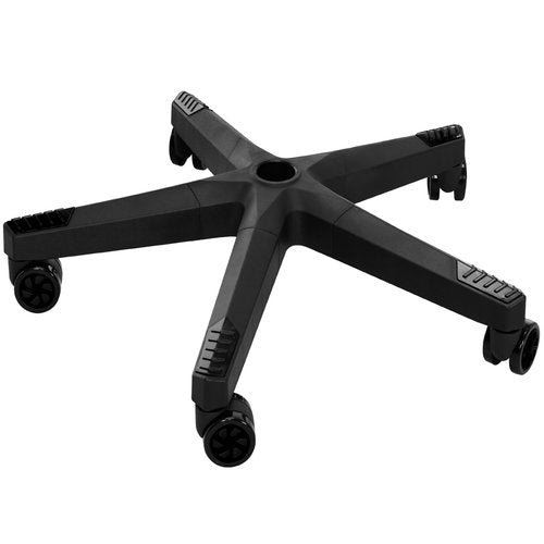 Frassie 28 Inch Heavy Duty Nylon Gaming Office Chair Base Replacement Part with 5 Casters