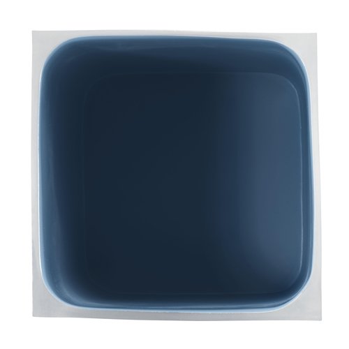 IZOD - Wastebasket, Decorative Trash Can, Durable, Dorm Room Essentials, Modern Home Decor (Marina Collection, Blue)