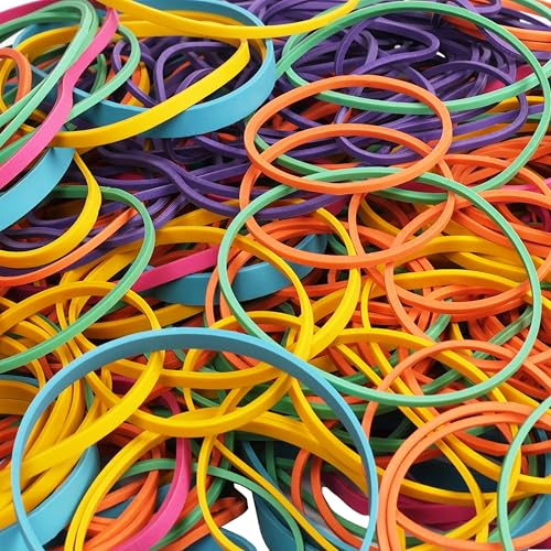 Assorted Rubber Bands 0.5 lb - Size 16, 19, 33, 64, 117, 4.8in