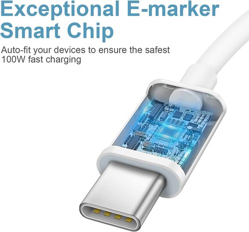 iPhone 17 Charger - Fast Charging USB-C Block with 6FT Cable for iPhone 17/16/15 Models