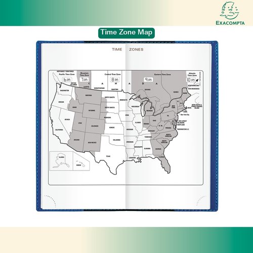 Exacompta 2026 Refill For "Space 17" Calendar Year Weekly/Monthly Planner Organizer - 12 Months (Jan. to Dec.) - 3 1/2" x 6 3/4"- Appointment Journal for Business, School, and Life