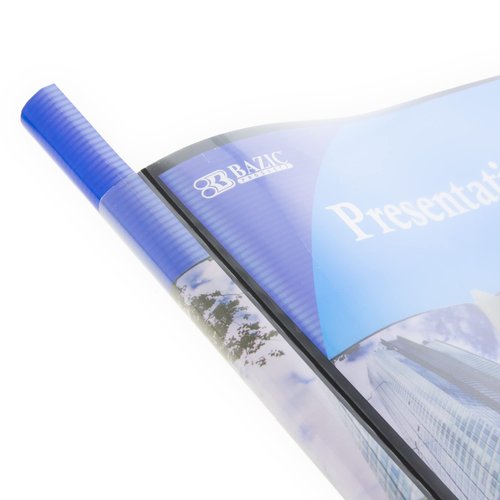 BAZIC Products Presentation Book 10-Pockets Binder w/Plastic Clear Sleeves, Fits 8.5x11 Paper, Sheet Protector Portfolio Folder for Report, 24-Pack