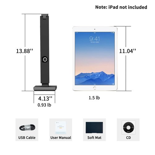 CZUR Portable 12MP Document Scanner, USB Document Camera, Fast Scan 1s/Page, Capture Size A4, OCR Function, Travel-Friendly Mobile Scanner for Mac & Windows, Lens1200 Pro (Not for Books)