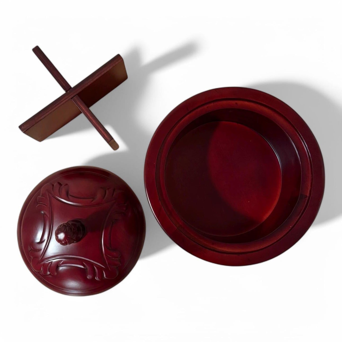Batea de Chango, Orunmila y Shango Sopera, Ifa Wooden Pot for Chango and Orula, Santeria Babalawo