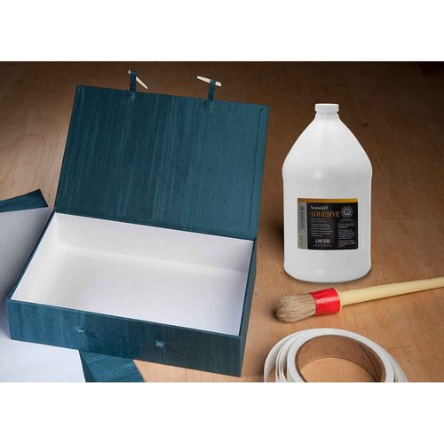 Lineco Neutral pH Adhesive 1 Gallon, Acid-Free, All-purpose Glue, Dries Clear and Remains Flexible. Used for Bookbinding and Book Repair, Paper Art