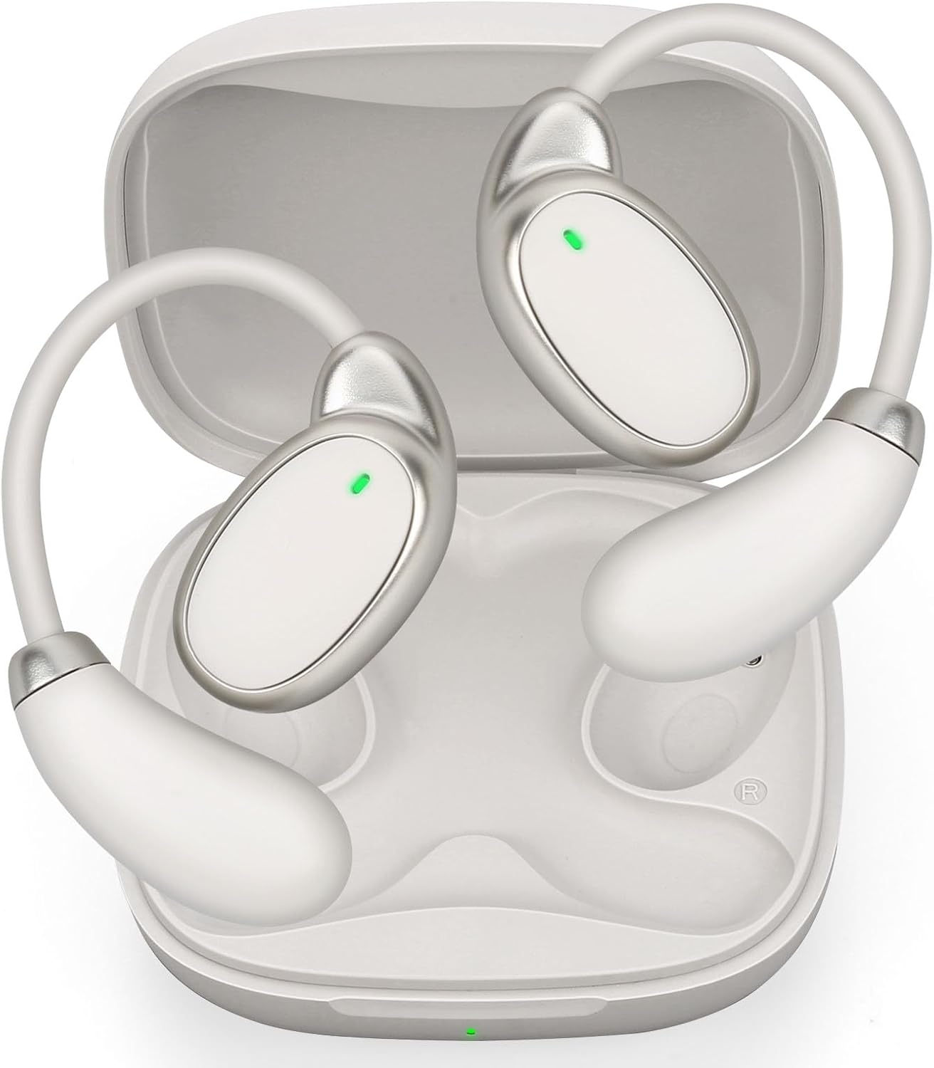 Skiennix Language Translator Earbuds - Two-Way Real-Time Translation in 138 Languages | Bluetooth & App for Travel, Business, Learning - White