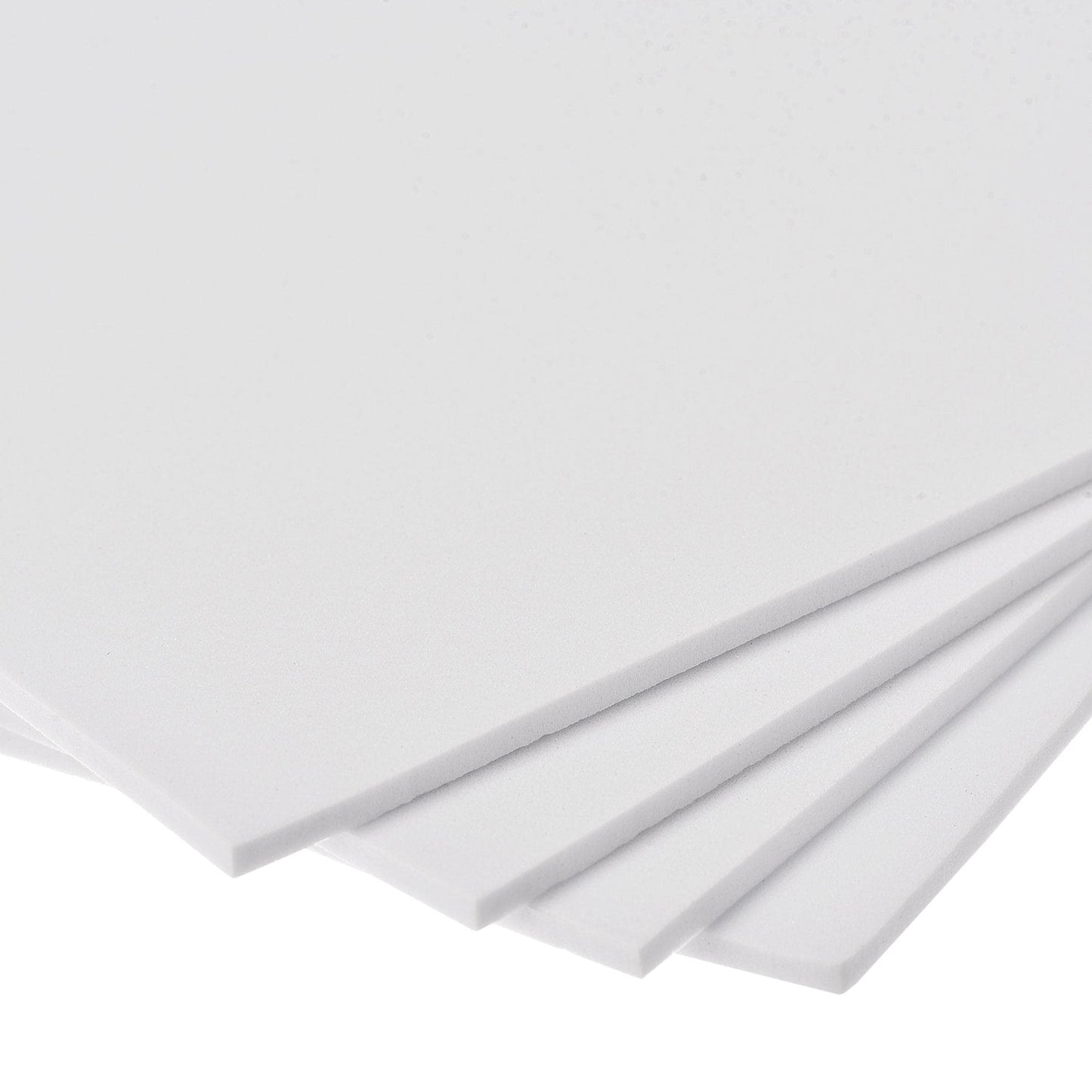 uxcell White EVA Foam Sheets 10 x 10 Inch 3mm Thickness for Crafts DIY Projects, 4 Pcs