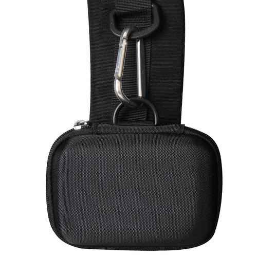 Hermitshell Hard EVA Travel Case fits Ledger Flex/STAX BTC Bitcoin Wallet Hard Case, Ledger Secure E Ink Touchscreen Crypto Wallet Protective Case (Case Only) (Black)