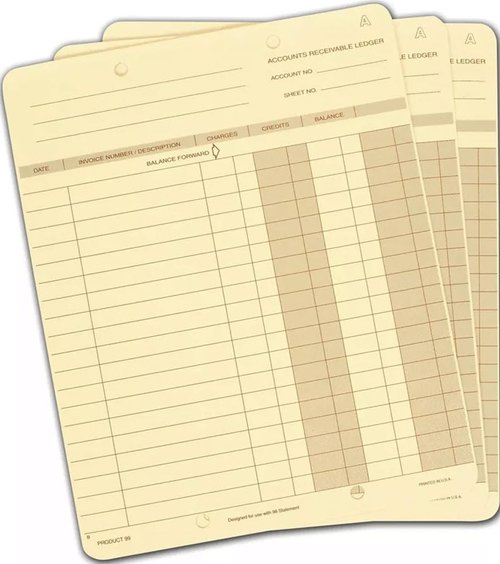 EGP One Write Ledger Card, 250 Ledgers