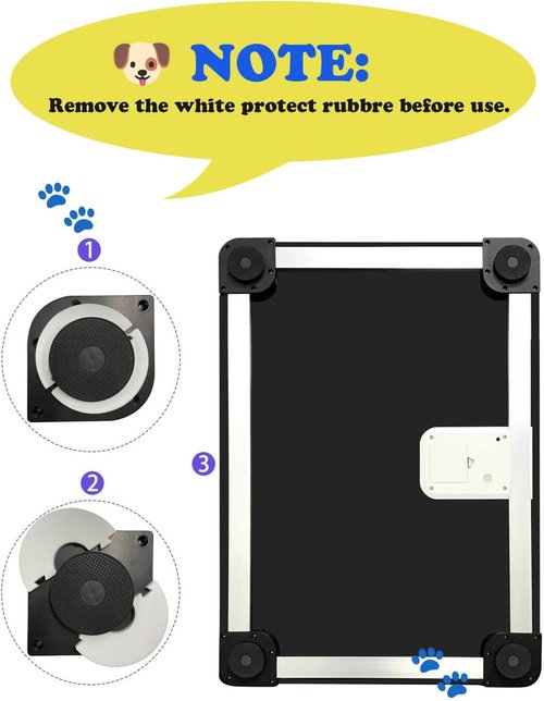 ONE-MI Dog Scales for Large Breeds - Heavy Duty 220 lbs Digital Veterinarian Scale | Precision ±0.02 lb, Black