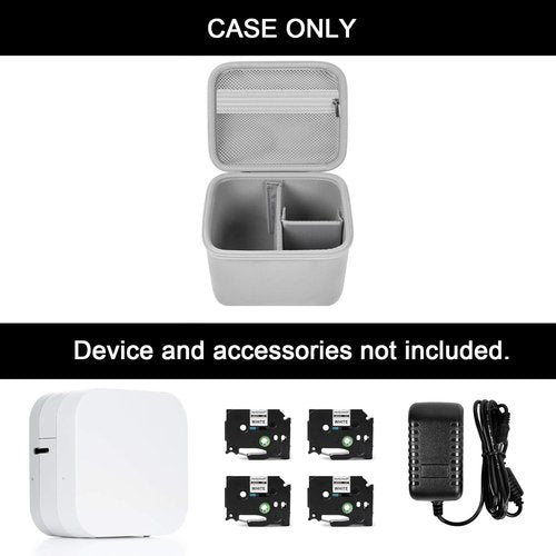 Brother Industries Hard Carrying Case for P-Touch Cube PT-P300BT | Protect Your Label Printer and Accessories