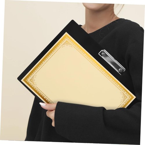 Parliky 30Pcs Blank Certificate Paper for Awards and Diplomas Gold Foil Compatible with Inkjet Printers for Graduation and Recognition Ceremonies