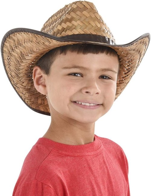 Rhode Island Novelty Cowboy Hat - Adult Size, Coco Color, Perfect for Costume Parties