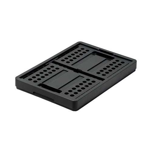 Clax® crate | folding box | basket | 48 qt (12 gal) | black