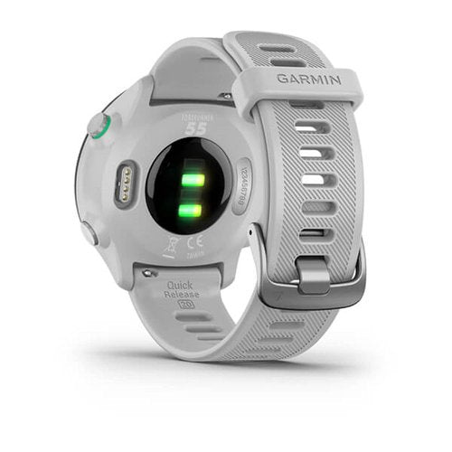 Garmin Forerunner 55, GPS Running Watch with Daily Suggested Workouts, Up to 2 weeks of Battery Life, White One Size (Renewed)