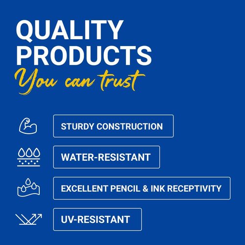 Royal Brites Neon Poster Board 14" x 22" - Striking Colors, Fade-Resistant, Water-Resistant - Ideal for Vision Board Supplies, Signs, Announcements - Lightweight, Durable - Made in USA, 25 Sheets