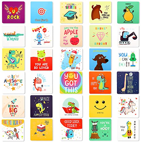 120 Kids Lunchbox Notes with 60 Styles - Inspirational & Fun Back to School Gift