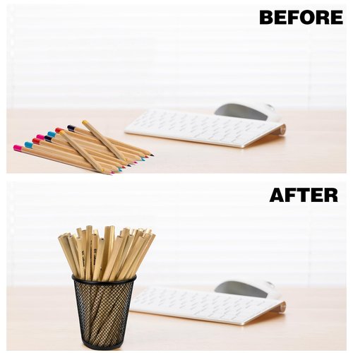 Zmarthumb 12 Packs Pen Holders, Mesh Pen Cup, Metal Pencil Holders for Desk, Multifunctional Organizer for Office School Home Makeup Brush (Black)