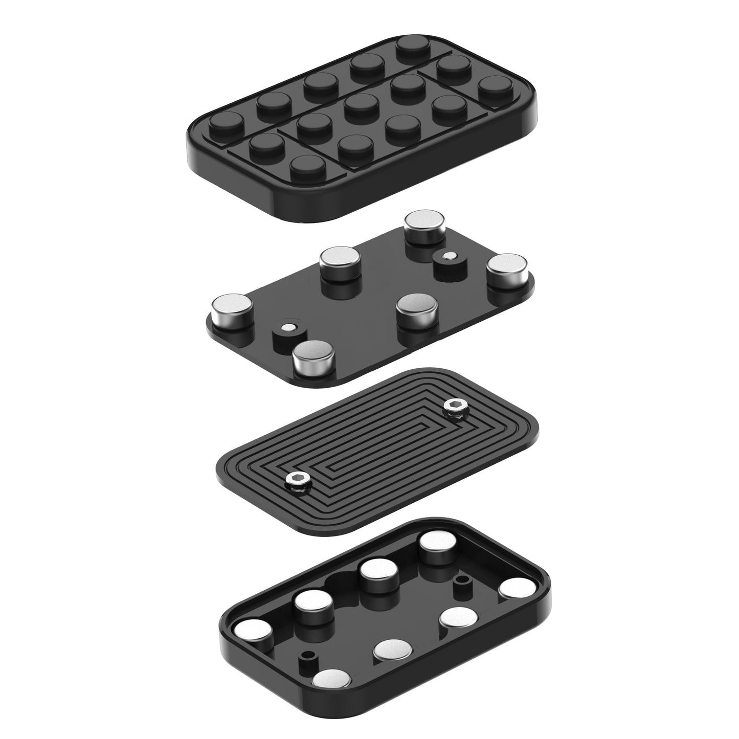 Fidget Toys Adults Magnetic Desk Toy Metal Fidgets Slider, Stress Relief Sensory Toys for Autism ADHD Anxiety, Stocking Stuffers Gifts for Men Women