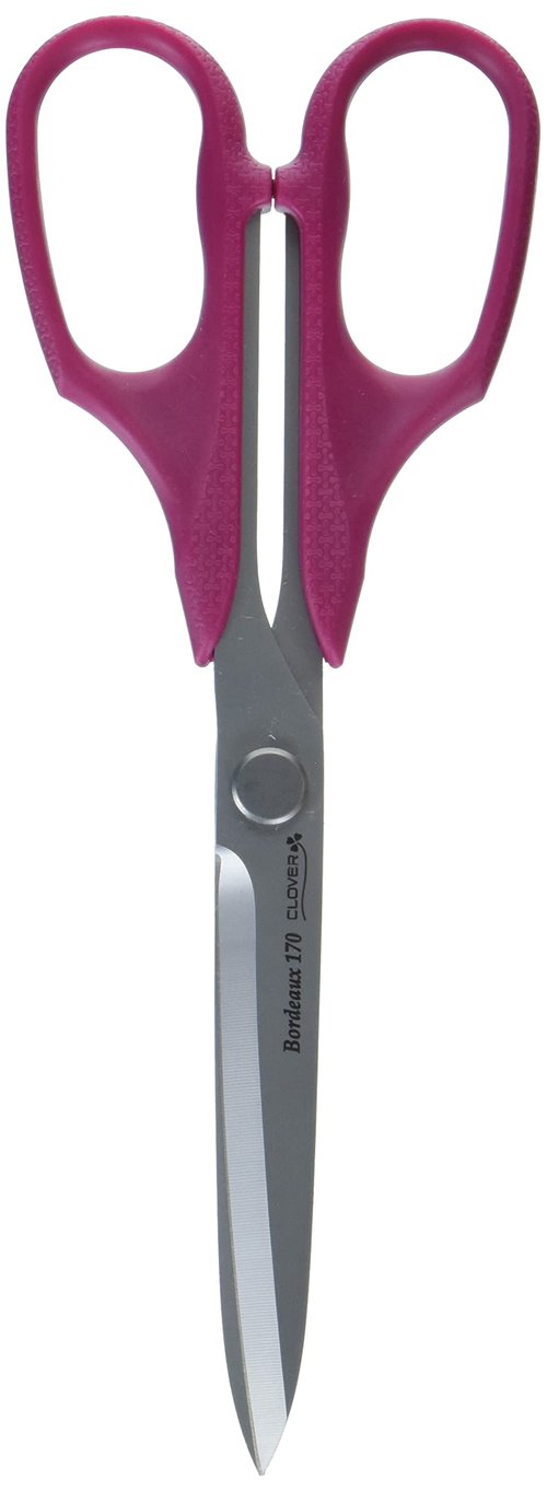 Clover 4941 Bordeaux Ultimate Scissors 170, Red