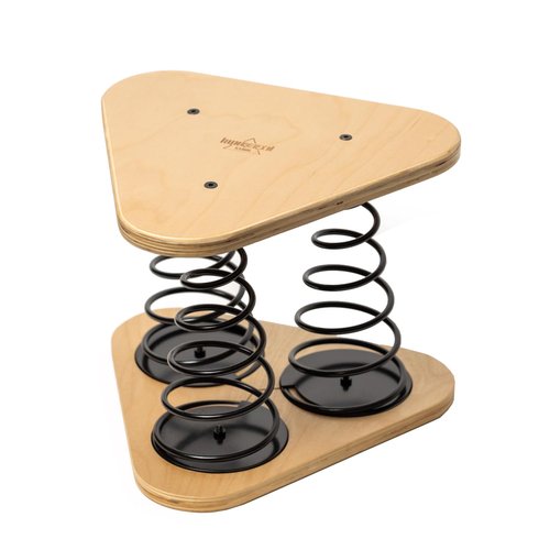 Hunkerin Stool Squat Training & Mobility Device for Posture Core Strength Back Pain Relief & Flexibility | Ergonomic Deep Squat Stool (Chair) for Athletes or Office | Compact & Portable | Natural