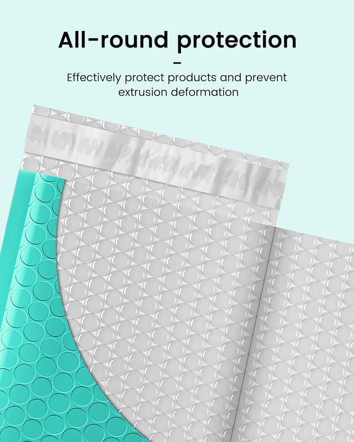 GSSUSA Teal Bubble Mailers 6x10 Small Padded Envelopes 9600 Pack,Strong Adhesion Shipping Mailer Self-Seal Bubble Envelopes for Small Business