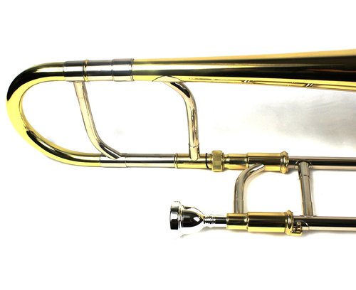 Diginex Gold Lacquer Finish Eb Alto Trombone with Case and Mouthpiece