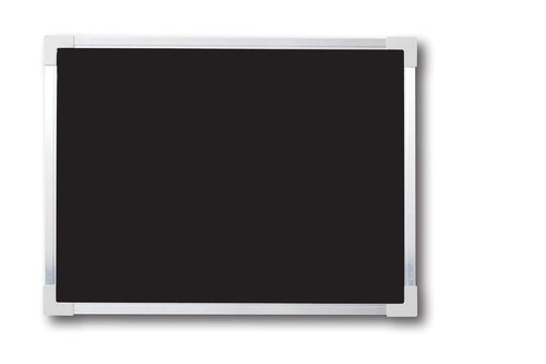 Flipside Products 36" x 48" Aluminum Framed Black Chalkboard, Large Surface, Wall Decor, Chalkboard Sign, Wall Mount, Menu Board