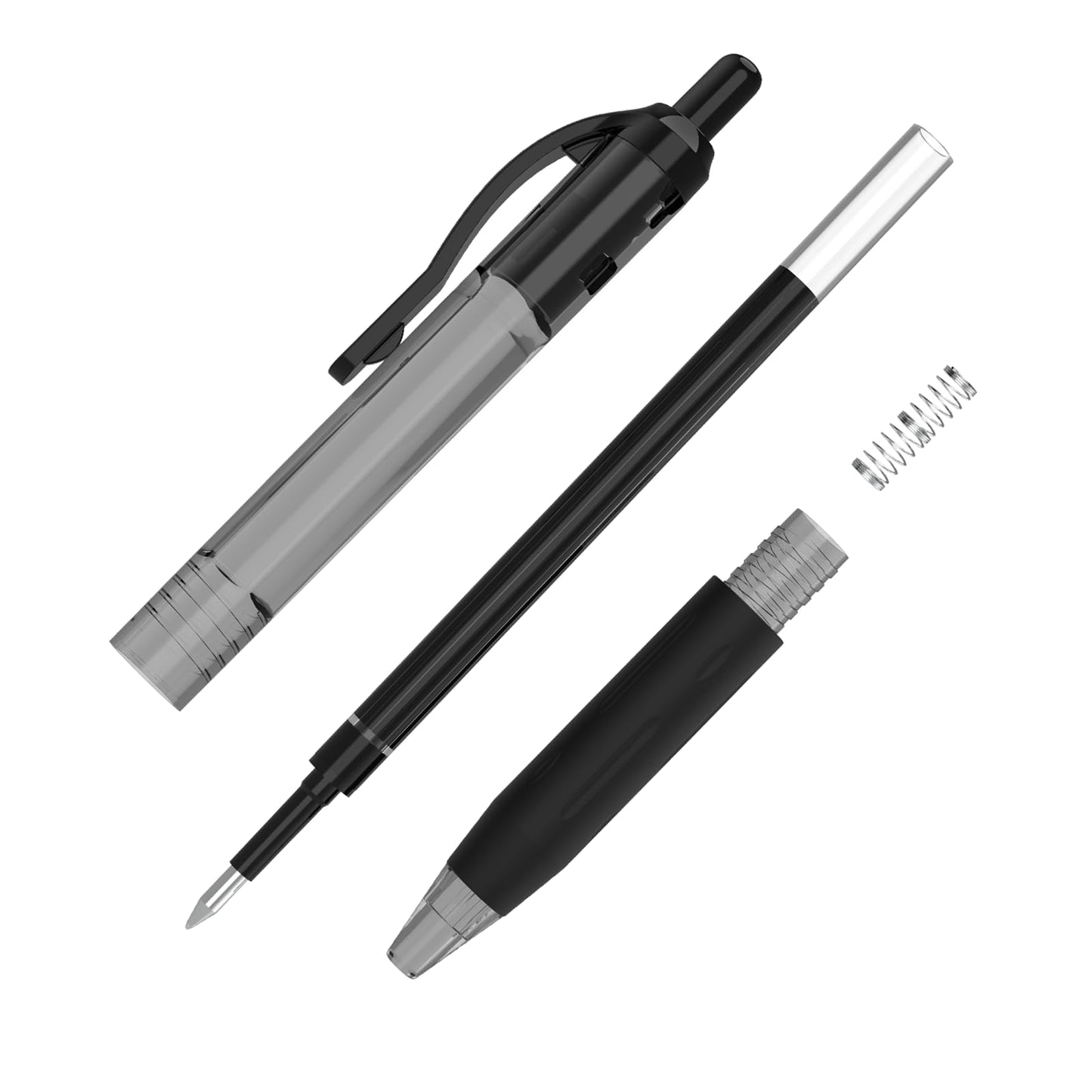 EYEYE G-103 10 Pack Retractable Gel Pens 0.5mm, Black Ink Pen Extra Fine Point Quick Dry, 0.5 mm Ballpoint Pen Fine Point Smooth Writing Pens for for Office School Supplies