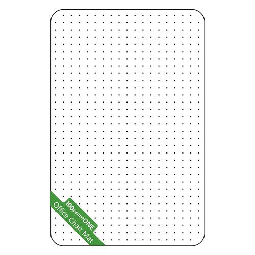 Office Chair Mat for Carpet - Clear Thick Desk Chair Mat for Carpet Plastic Floor Mats for Rolling Work and Gaming Chairs with Studs for Low Pile, Flat and No Carpeted Floors