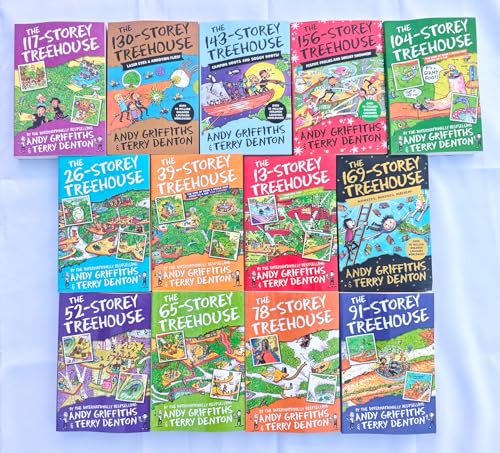 Treehouse Story Series Collection Set 1-15 Paperback Kids Adventure Books