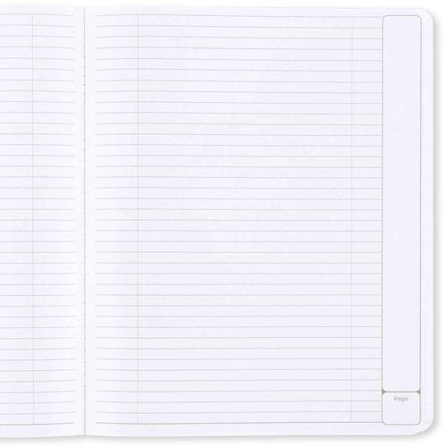 Five Star Interactive Notetaking Composition Book, 6 Pack, 1 Subject, College Ruled Paper, 9" x 11", 100 Sheets, Customizable, Assorted Colors (38612)