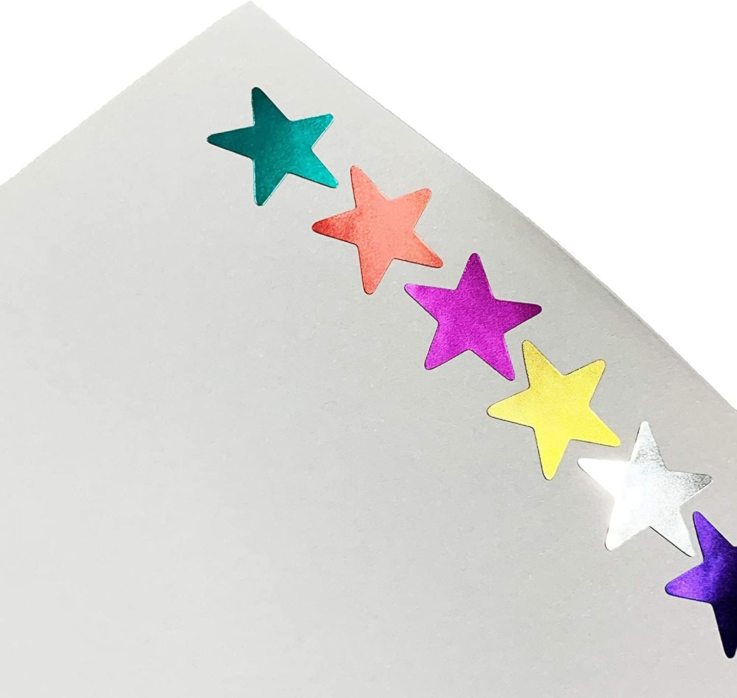 Skiennix Multi-Color Star Stickers - 1000 Pack for Kids' Classroom & Sticker Charts - Mini Rainbow Stickers