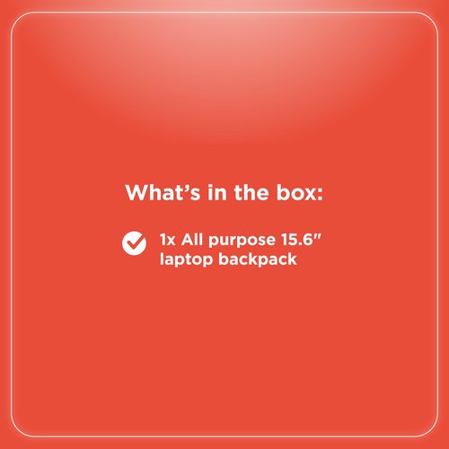 RadioShack All-Purpose 15.6" Laptop Backpack, Men's and Women's Backpack with Secure Laptop Compartment Provides Easy Organization and Transportation for Laptops up to 15.6", Tablets, and More