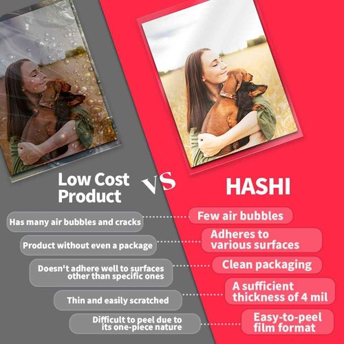 Menu Size 10 Sheets +Letter Size 100 Sheets - HA SHI Self Laminating
