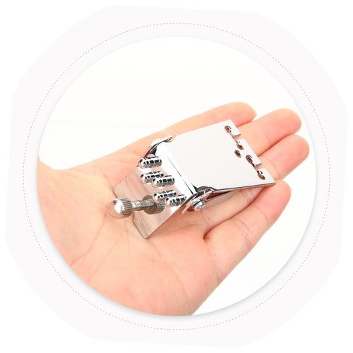 Toddmomy String Banjo Tailpiece Design Durable Banjo Parts Replacement Easy Installation Enhances Instrument Appearance and Performance