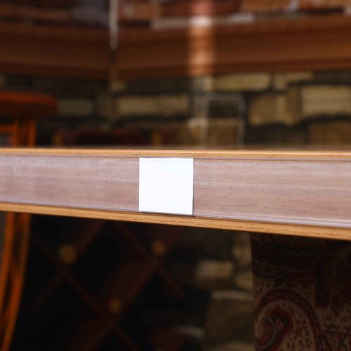 Fainne 50 Pcs Shelf Label Strips 1.25''H x 48" L Self Adhesive Shelf Label Holder Gondola Price Tag Stick on Plastic Clear Ticket Channel for Metal Wood Plastic Rack