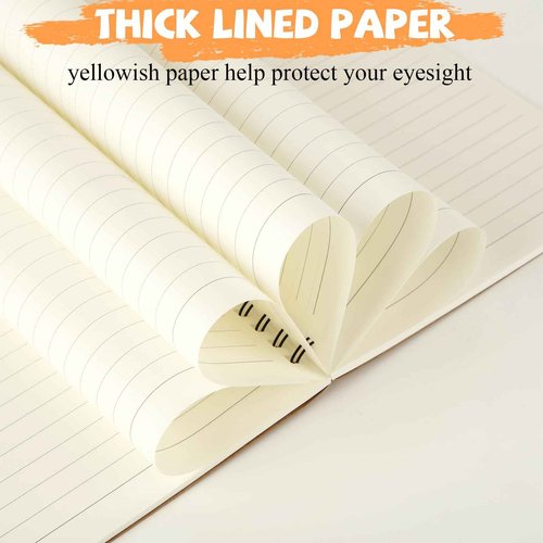 MIVIDE 24 Pack A5 Bulk Spiral Notebooks with Kraft Cover, 8.3 x 5.8 Inch 60 Pages Hardcover Spiral Lined Notebook Journal, Lined Travel Bulk Writing Paper Notebook for School Business Office Supplies