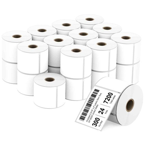 Anylabel Compatible 2-5/16" x 4" Direct Thermal Labels Replacement for DYMO 30256 Large Shipping Address Postage, Compatible with Rollo, DYMO 4XL & Zebra Desktop Printers (24 Rolls, 300 Labels/Roll)