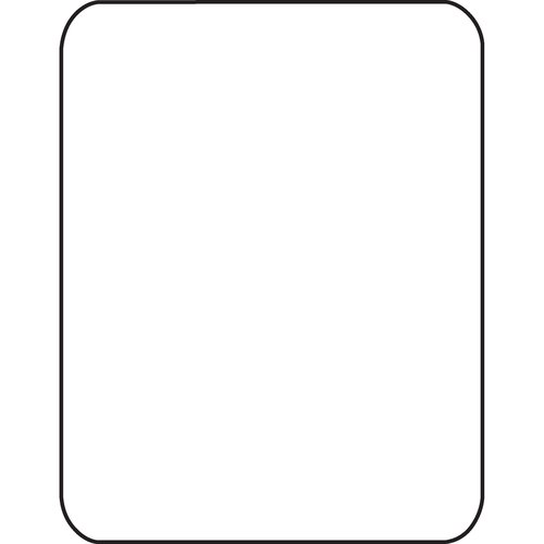 Lorell, LLR82820, Low-Pile Carpet Chairmat, 1 / Each, Clear, 45x63 w/25x12 Lip