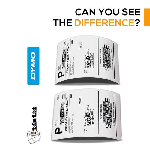 OfficeSmartLabels - 4 x 6 inch 4XL Internet Postage Shipping Labels, Compatible with 1744907 (6 Rolls / 220 Labels Per Roll)